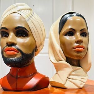 COPY - Marwal Chalkware Middle Eastern Couple.